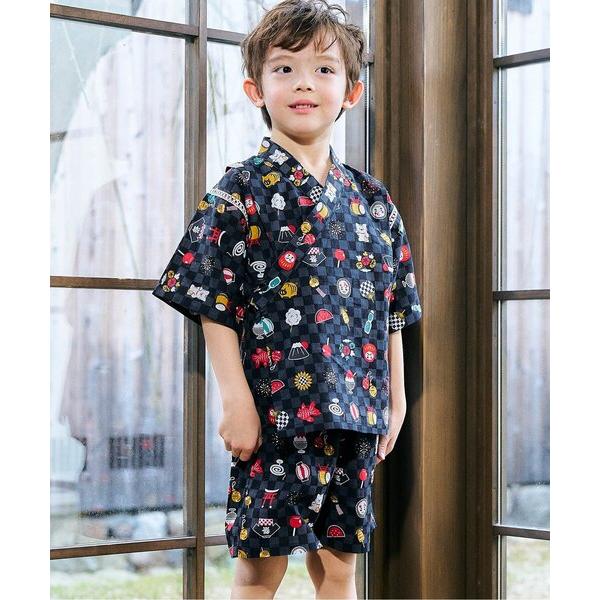 『セール実施中』ZOZO問い合わせ番号:92976119ショップ:F.O.Online Store，エフオーオンラインストアブランド:apres les cours，アプレレクール商品名:【リンク】アプレのはんなりBOYS甚平カテゴリ:水着...