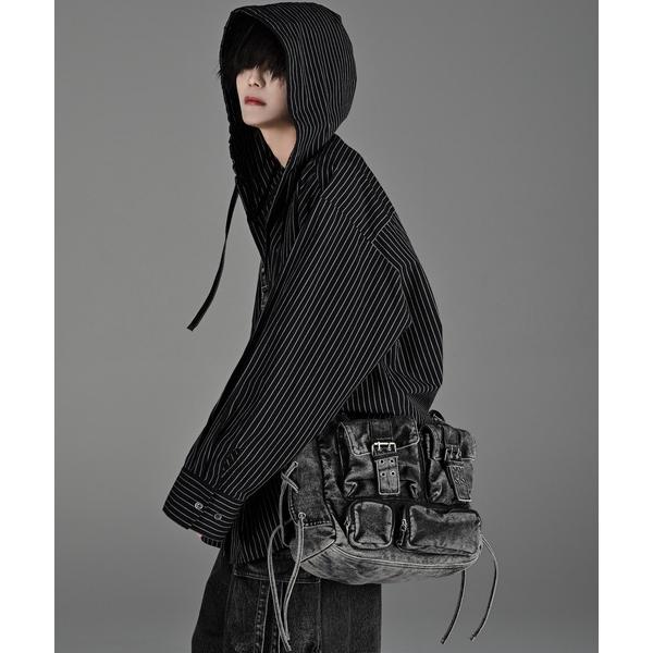 ショルダーバッグ vintage denim shoulder bag / ヴィンテージデニムショルダーバッグ メンズ レディース