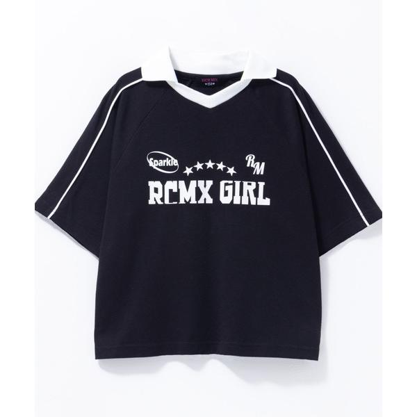 『タイムセール実施中』ZOZO問い合わせ番号:92976315ショップ:Mac-House，マックハウスブランド:RICH MIX，リッチミックス，Mac-House，マックハウス商品名:RICHMIX ユニフォームライク 襟付き肩ラインT...