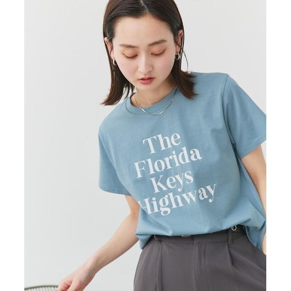 tシャツ ベーシックロゴ プリントTシャツ レディース