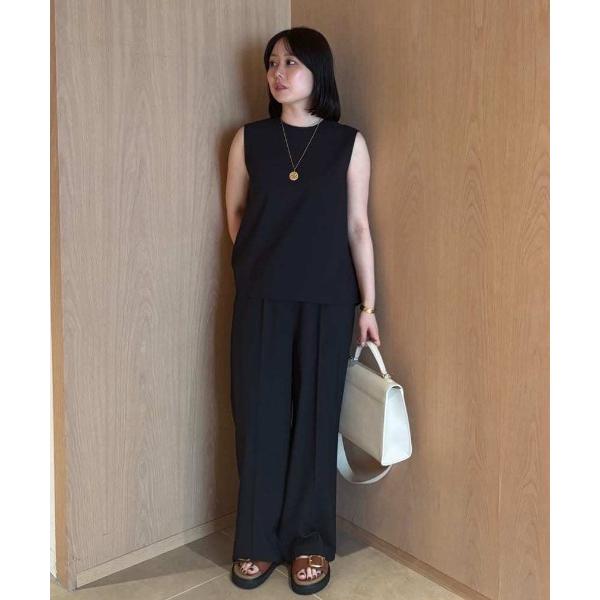 『セール実施中』ZOZO問い合わせ番号:92979107ショップ:Mila Owen，ミラ オーウェンブランド:Mila Owen，ミラオーウェン商品名:ノースリトップスワイドパンツSET UPカテゴリ:ワンピース/ドレス>パンツドレ...