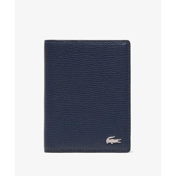 財布 シュリンクレザー バーティカル2つ折りウォレット メンズ レディース