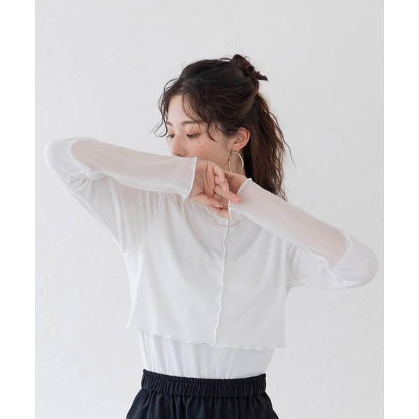 ZOZO問い合わせ番号:93013601ショップ:FELISSIMO，フェリシモブランド:フェリシモMama，フェリシモママ商品名:Ｍｏｒｅｄｄｅ　心地いい素材の袖口シアー２ーＷＡＹ授乳トップスカテゴリ:ママ＆ベビー>マタニティウェア...