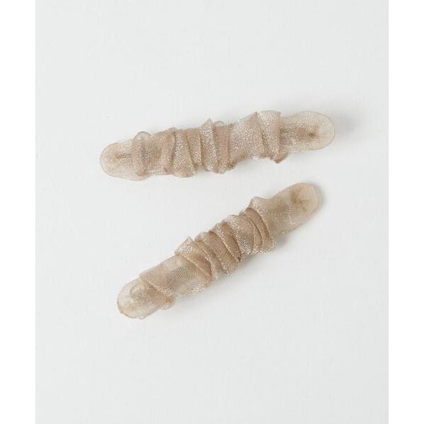 ヘアクリップ WEGO/「2点セット」スケシャギークリップ