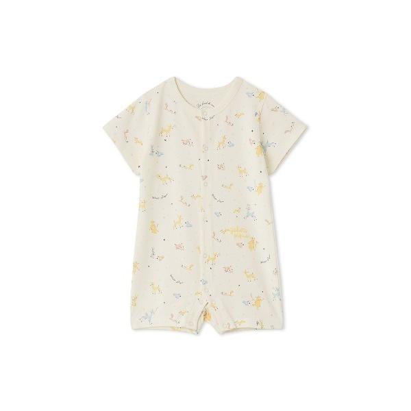 ※このアイテムは返品・交換対象外商品です。ZOZO問い合わせ番号:93048945ショップ:gelato pique，ジェラート　ピケブランド:gelato pique，ジェラートピケ商品名:【BABY】半袖ロンパースカテゴリ:ママ＆ベビー...