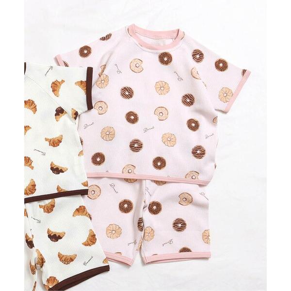 『セール実施中』ZOZO問い合わせ番号:93080965ショップ:F.O.Online Store，エフオーオンラインストアブランド:apres les cours，アプレレクール商品名:おやつ柄 半袖パジャマカテゴリ:ルームウェア>...