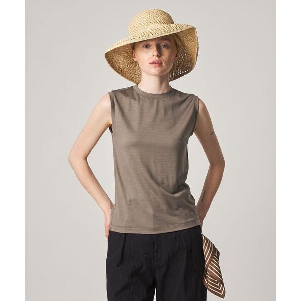 タンクトップ ノースリーブ 「Steven Alan」ウールジャージー ノースリーブ Tシャツ レディース