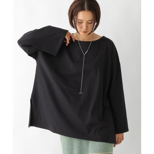 tシャツ ボートネックチュニック　290263 レディース