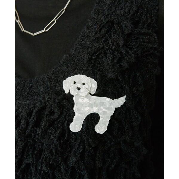 『セール実施中』ZOZO問い合わせ番号:93184178ショップ:ear PAPILLONNER，イア パピヨネブランド:ear PAPILLONNER，イアパピヨネ商品名:うちのワンちゃんブローチカテゴリ:アクセサリー>ブローチ/コ...