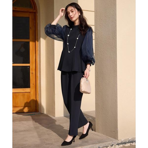 ZOZO問い合わせ番号:93184328ショップ:DRESS+，ドレス プラスブランド:DRESS PLUS，ドレスプラス，DRESS STAR，ドレス スター商品名:リボン取り外し可能なセットアップ パンツドレスカテゴリ:ワンピース/ドレ...