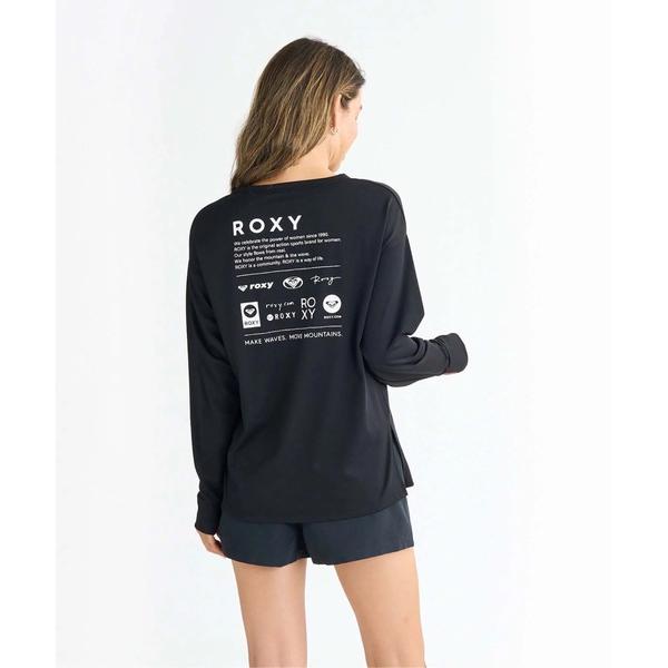 『タイムセール実施中』ZOZO問い合わせ番号:93184740ショップ:ROXY/QUIKSILVER，ロキシー/クイックシルバーブランド:ROXY，ロキシー商品名:HISTORICAL LOGO L/S /ロキシーバックプリント長袖ラッシ...