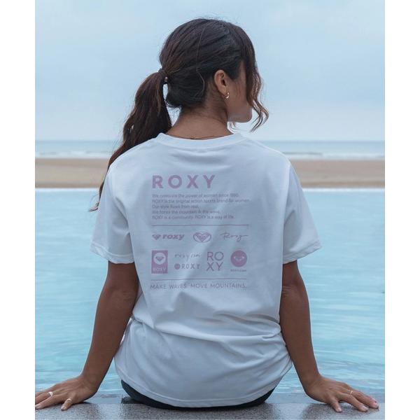 『タイムセール実施中』ZOZO問い合わせ番号:93184742ショップ:ROXY/QUIKSILVER，ロキシー/クイックシルバーブランド:ROXY，ロキシー商品名:HISTORICAL LOGO /ロキシーバックプリント半袖ラッシュガード...