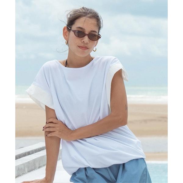 『タイムセール実施中』ZOZO問い合わせ番号:93184751ショップ:ROXY/QUIKSILVER，ロキシー/クイックシルバーブランド:ROXY，ロキシー商品名:GRAN CANARIA /ロキシードローコード付き塩素対応UVオーバーサ...