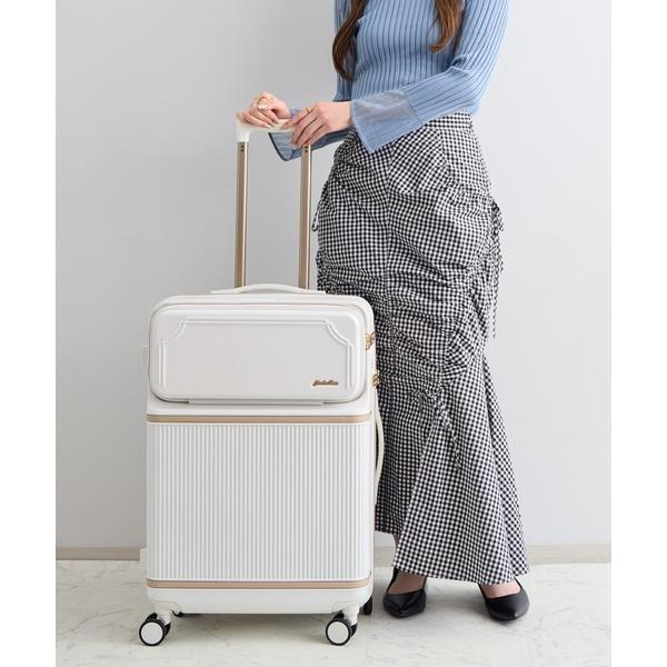 『セール実施中』ZOZO問い合わせ番号:93185468ショップ:Jewelna Rose，ジュエルナローズブランド:Jewelna Rose，ジュエルナローズ商品名:コゼット・スーツケース Mサイズ  55L 05542カテゴリ:バッグ&...