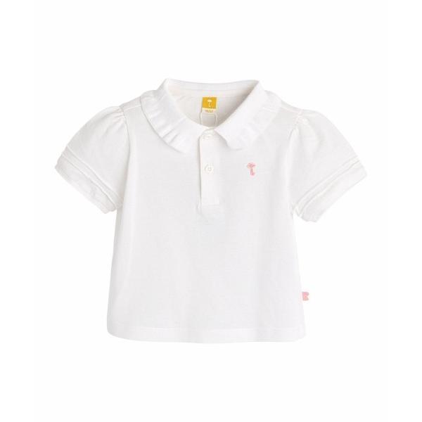 『セール実施中』ZOZO問い合わせ番号:93185849ショップ:moimoln，モイモルンブランド:moimoln，モイモルン商品名:襟フリルTシャツカテゴリ:トップス>ポロシャツブランド品番:M252TSG17P素材:本体：綿10...