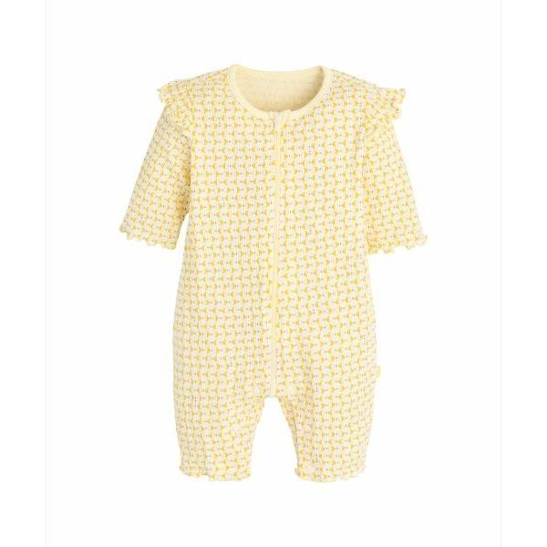 『セール実施中』※このアイテムは返品・交換対象外商品です。ZOZO問い合わせ番号:93185862ショップ:moimoln，モイモルンブランド:moimoln，モイモルン商品名:バケットジャガード7分丈ジッパーカバーオールカテゴリ:ママ＆ベ...