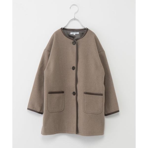 『セール実施中』参考価格：5，500円発売時期：2022年09月コンディション：B（目立つ使用感なし）使用感が少ない、または気にならないアイテム前身頃：汚れ参考商品名：パイピングノーカラーコート/295027参考品番：295027【商品に関...