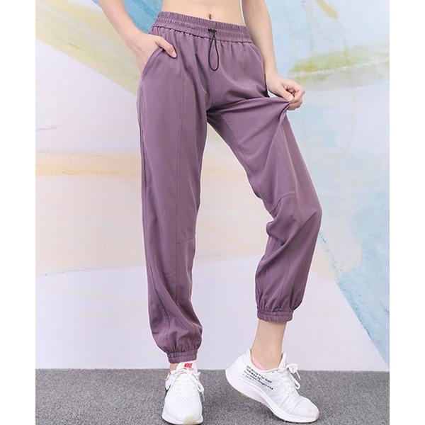 パンツ ソリッドカラー ソフト イージー フィットネス パンツ 水着 水陸両用 レディース