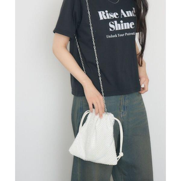 ショルダーバッグ バッグ 2WAY巾着バッグ レディース