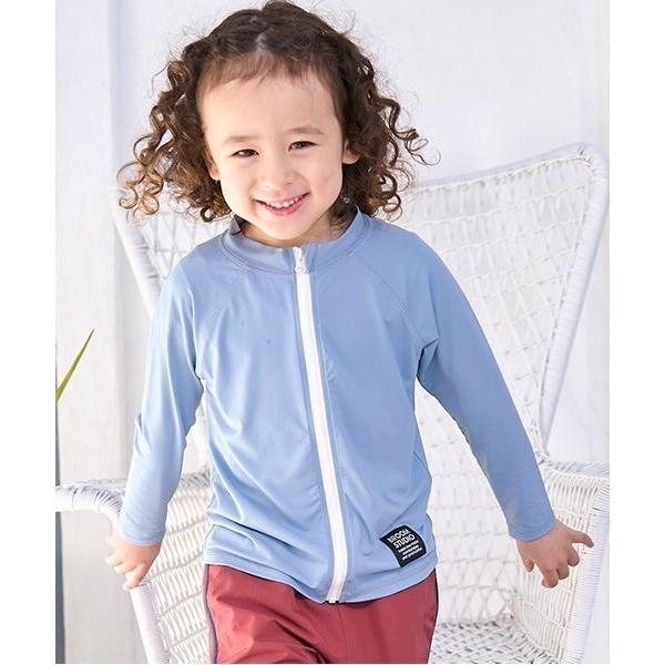 『セール実施中』ZOZO問い合わせ番号:93415234ショップ:petit main，プティマインブランド:b・ROOM，ビールーム商品名:【SWIM】【UV加工】フルジップメッシュラッシュガードカテゴリ:水着/着物・浴衣>ラッシュ...