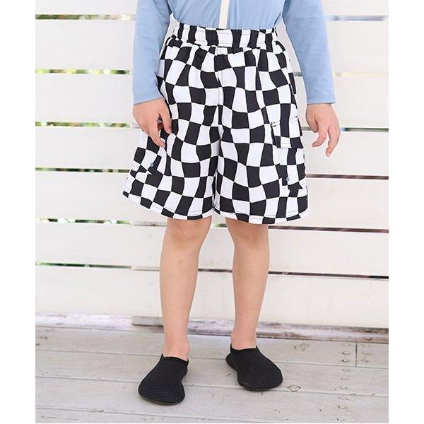 『タイムセール実施中』※このアイテムは返品・交換対象外商品です。ZOZO問い合わせ番号:93415236ショップ:petit main，プティマインブランド:b・ROOM，ビールーム商品名:【SWIM】【水着】【UV加工】フラッグチェックカ...