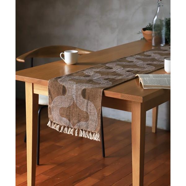 ZOZO問い合わせ番号:93416692ショップ:a.depeche，アデペシュブランド:a.depeche，アデペシュ商品名:【a.depeche/アデペシュ】テーブルランナー  mon chemin tablerunner 200 it...