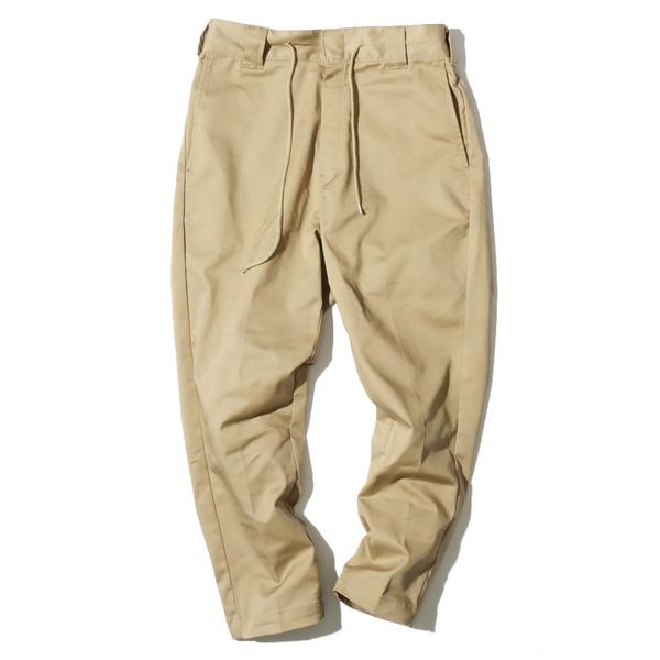 チノパン 「Dickies」 TCストレッチウエストイージー8分丈パンツ チノパンツ メンズ レディース