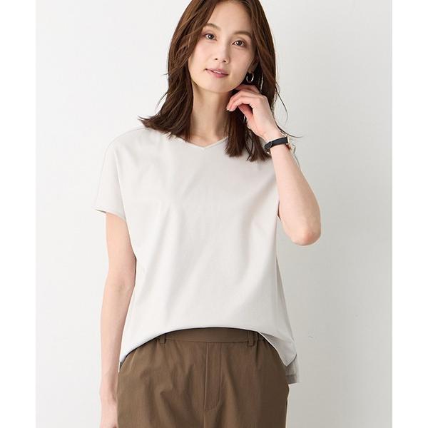 tシャツ 「接触冷感・UVカット」フレンチスリーブTシャツ レディース