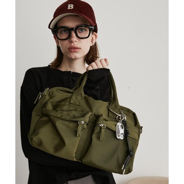 ZOZO問い合わせ番号:93488637ショップ:Auntie Rosa，アンティローザブランド:Auntie Rosa Holiday，アンティローザホリデー商品名:マルチポケットクロスバッグカテゴリ:バッグ>ショルダーバッグブラン...