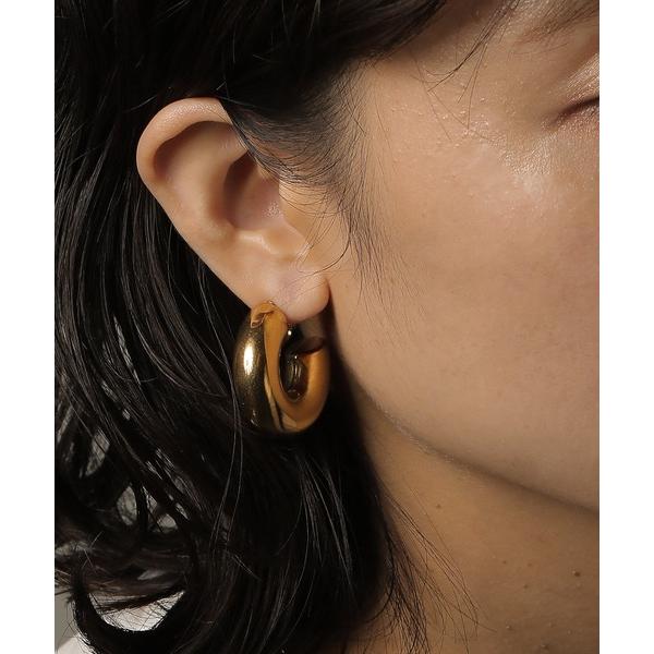 イヤリング 「ORLEAN」 ボリュームフープイヤリング サージカルステンレス レディース