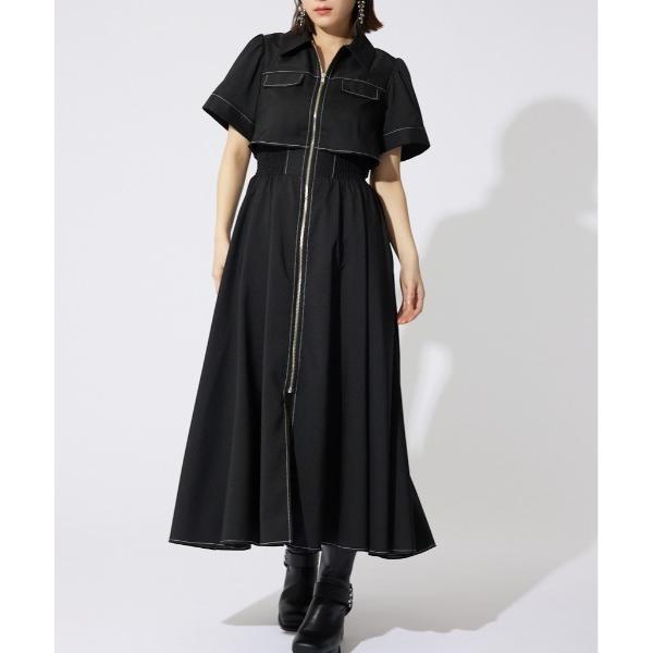 rienda | 【岡崎紗絵さん着用アイテム】バストフレアミニワンピース