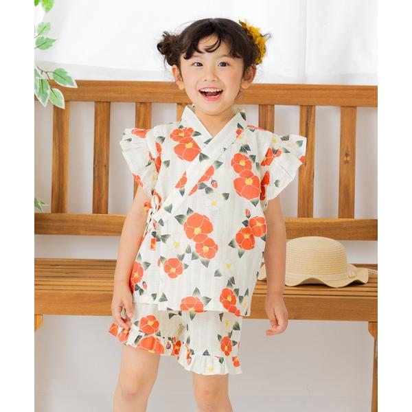 『セール実施中』ZOZO問い合わせ番号:93626085ショップ:JAM ＆ LINK，ジャムアンドリンクブランド:chil2，チルツー商品名:綿100％ フリル甚平 上下セットカテゴリ:水着/着物・浴衣>浴衣ブランド品番:14550...