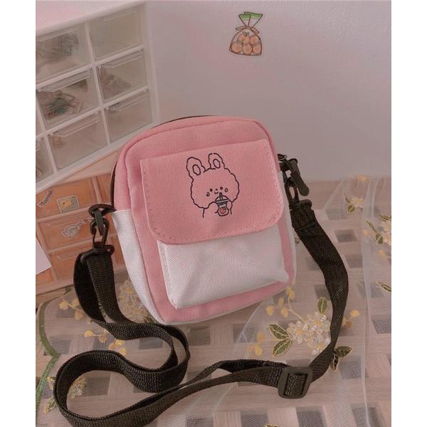 『タイムセール実施中』ZOZO問い合わせ番号:93626963ショップ:VIBGYOR，ヴィブジョーブランド:VIBGYOR，ヴィブジョー商品名:lulunoix/うさぎショルダーバッグ N15299カテゴリ:バッグ>ショルダーバッグ...