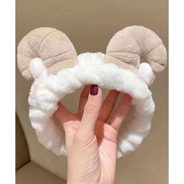 ZOZO問い合わせ番号:93659718ショップ:TONE，トーンブランド:TONE SELECT GOODS，トーンセレクトグッズ商品名:【urge select】《アニマルシリーズ》ふわふわ ひつじ ヘアバンドカテゴリ:ヘアアクセサリー...