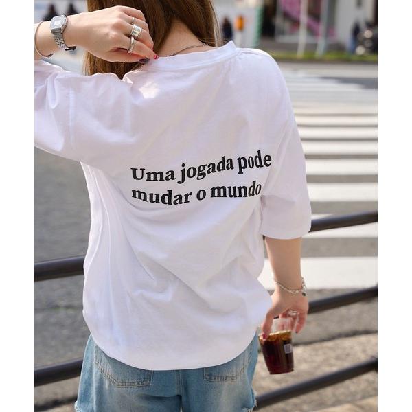 tシャツ 半袖 「ZOZO限定・新柄追加」「ATHLETA/アスレタ」ブラジルのフットボールムードが映える大人のプリントTシャツ。ゆるっと体型カバーしながらレデ…