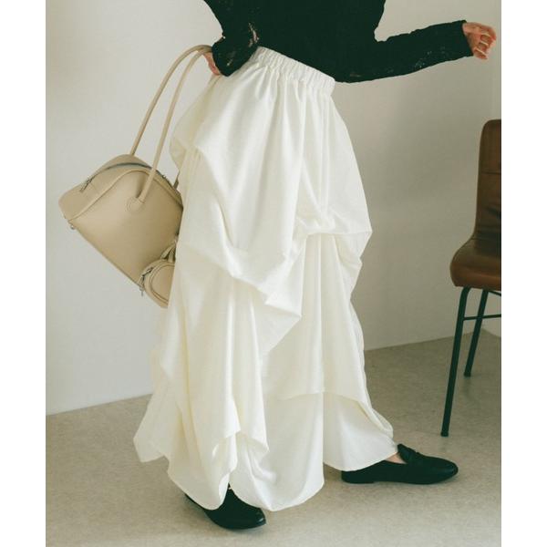 ZOZO問い合わせ番号:93695743ショップ:Auntie Rosa，アンティローザブランド:VANNIE U，ヴァニーユー，Auntie Rosa，アンティローザ商品名:タックデザインスカート/SMサイズ展開カテゴリ:スカート>...