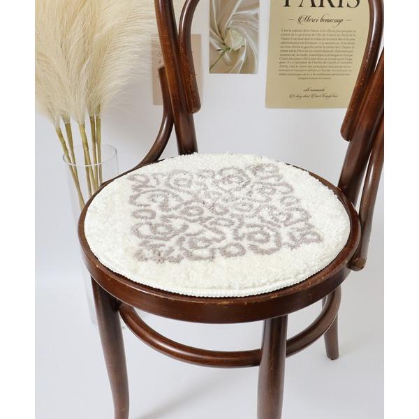 『タイムセール実施中』ZOZO問い合わせ番号:93728786ショップ:FUNALIVE，ファンアライブブランド:FUNALIVE，ファンアライブ商品名:FABORI GLOSSY ラウンドチェアパッドカテゴリ:インテリア>ラグ/マッ...