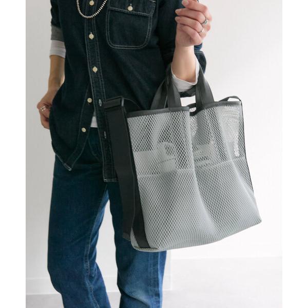 トートバッグ 「400g」ダイヤメッシュ2WAYトートバッグ レディー
