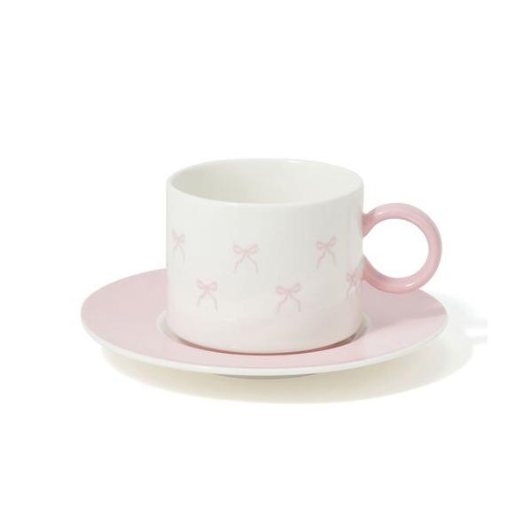 ZOZO問い合わせ番号:93826971ショップ:Francfranc，フランフランブランド:Francfranc，フランフラン商品名:リボン カップ＆ソーサー ピンクカテゴリ:食器/キッチン>食器ブランド品番:11010900769...