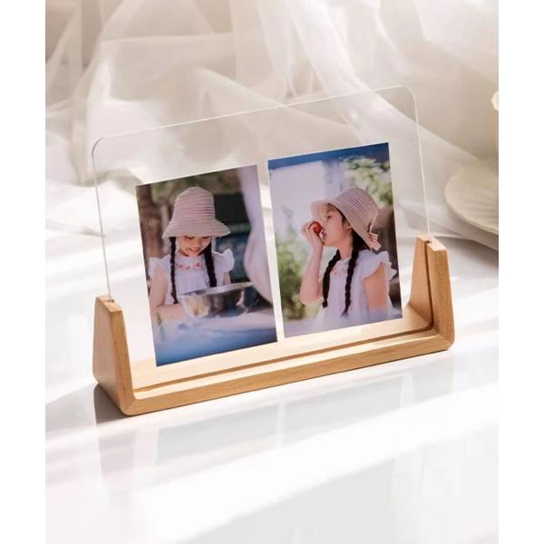 『タイムセール実施中』ZOZO問い合わせ番号:93830035ショップ:aimoha，アイモハブランド:aimoha，アイモハ商品名:アクリルフォトフレームカテゴリ:インテリア>フォトフレームブランド品番:mogyg445a素材:木+...