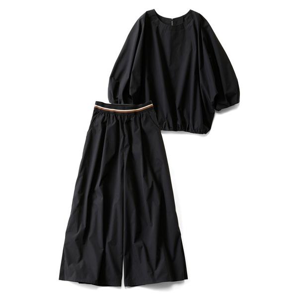 『タイムセール実施中』ZOZO問い合わせ番号:93864835ショップ:FELISSIMO，フェリシモブランド:Live in comfort，リブインコンフォート商品名:リブ　イン　コンフォート　ふんわりシルエットの撥水セットアップカテゴ...