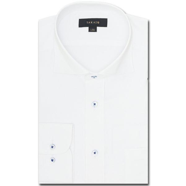 『タイムセール実施中』ZOZO問い合わせ番号:93896068ショップ:TAKA-Q，タカキューブランド:TAKA-Q，タカキュー商品名:【遮熱 UVカット 透けにくい 形態安定】タカキュー カッタウェイ ビジネスドレス 長袖シャツカテゴリ...