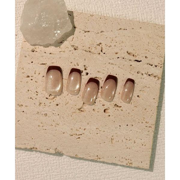 ※このアイテムは返品・交換対象外商品です。コスメ商品ZOZO問い合わせ番号:93897041ショップ:Anail，エーネイルブランド:Anail，エーネイル商品名:3D水光ネイルベージュマグネットブラウンフレンチシンプルスクエアネイルチップ...