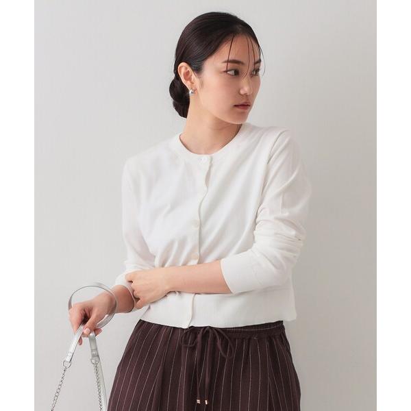 カーディガン ショートニットカーディガン「UV/洗濯機洗い可」 レディース