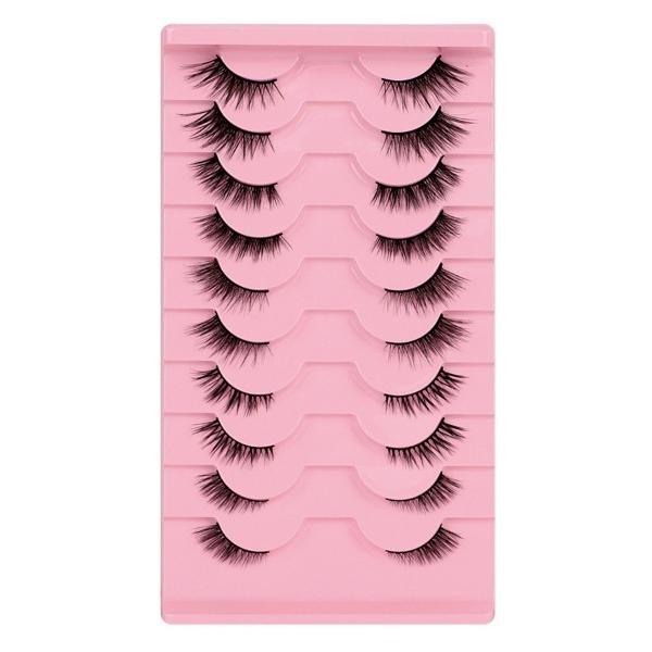 『タイムセール実施中』※このアイテムは返品・交換対象外商品です。コスメ商品ZOZO問い合わせ番号:93992599ショップ:Ada.，エイダブランド:shoppinggo，ショッピングゴー商品名:つけまつげ 10ペア入り 盛れるカテゴリ:ス...