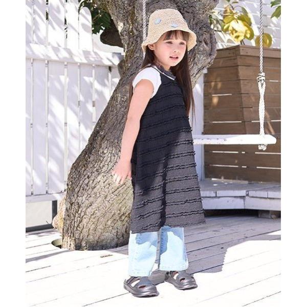 『セール実施中』ZOZO問い合わせ番号:94026681ショップ:petit main，プティマインブランド:Lycee mine，リセマイン，petit main，プティマイン商品名:フリルニットレースキャミワンピースカテゴリ:ワンピース...