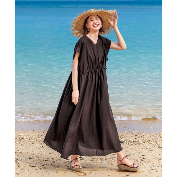 『セール実施中』ZOZO問い合わせ番号:94027141ショップ:UNFILO，アンフィーロブランド:UNFILO，アンフィーロ商品名:BREEZEMOVE ウエストドロストワンピースカテゴリ:ワンピース/ドレス>ワンピースブランド品...