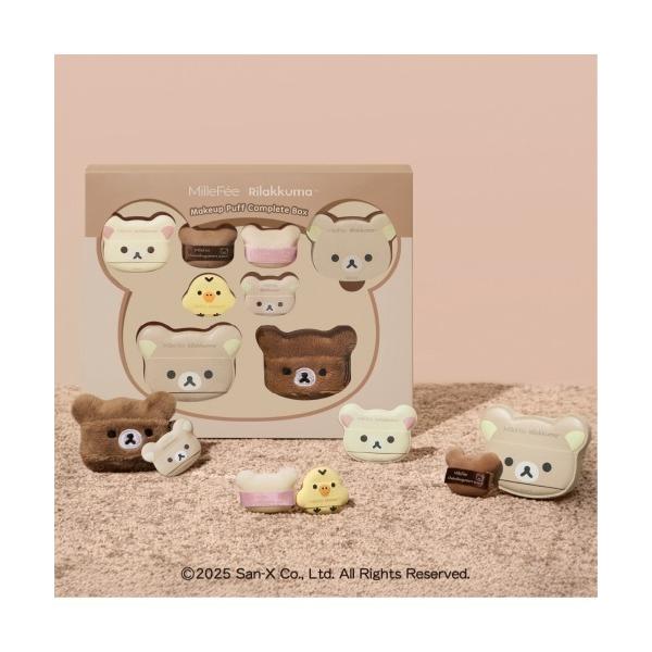 『タイムセール実施中』※このアイテムは返品・交換対象外商品です。ZOZO問い合わせ番号:94028528ショップ:COSME DELi，コスメデリブランド:MilleFee，ミルフィー商品名:リラックマ メイクパフカテゴリ:ビューティーグッ...