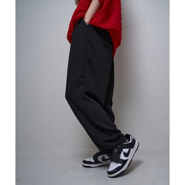 ジーンズ 「Nora Lily」2 Tuck Wide Relax Pants(UNISEX) メンズ レディース