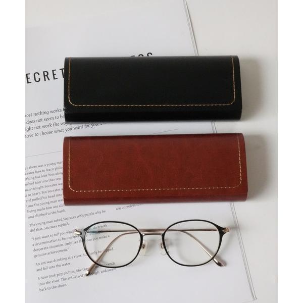 『タイムセール実施中』ZOZO問い合わせ番号:94096486ショップ:Port，ポートブランド:Port，ポート商品名:【 Port / ポート 】 シンプル フェイクレザー デザイン メガネケースカテゴリ:ファッション雑貨>メガネ...